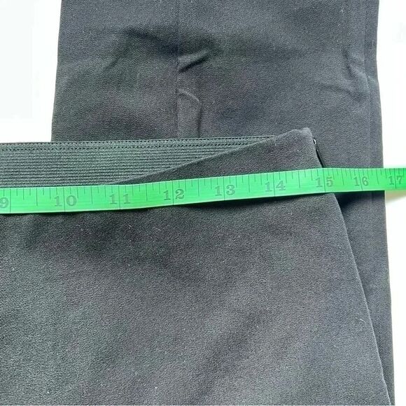 Everlane The Side-Zip Stretch Cotton Pant in Black Size 10 NWOT - Picture 8 of 11